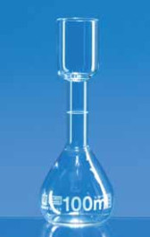 Fiole jaugée en verre DURAN® pour l'analyse des sucres Capacité 200 ml Tolérance 0,3 ± ml