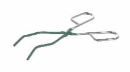 Pince à creuset, en acier 18/10, revêtement en PTFE