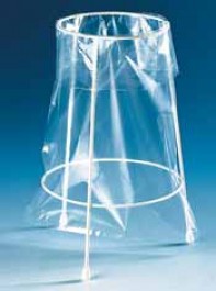 Support pour sacs autoclavables Øint. 120 mm Hauteur 250 mm