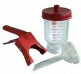 Unité de filtration en verre sous vide série GV 050 Type GV 050/2 Membranefiltrante fritté en verre Connexion TC*, EF** 1000 ml (NS 45)