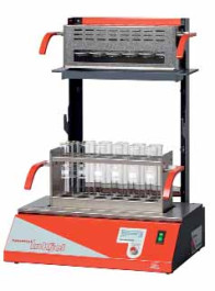 Minéralisateur Kjeldhal rapide InKjel Behrotest® Type InKjel 1210 P Pour Pour 12 réacteurs de 100 ml