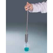 Collecteur de liquide, utilisation d'une seule main, acier inox, ouverture avec le pouce