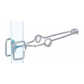 Pince pour tube, en acier inox 130 mm