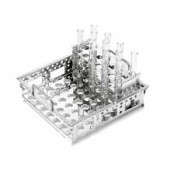 Portoir pour tubes à essais pour bain marie à agitation SR-10 pourr 48 x 10 mm tubes