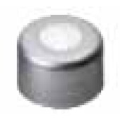 Capsule à sertir N 8, en aluminium avec septum préassemblé N8TSOA, argent