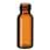 Flacon à vis N 8 - LLG, à ouverture étroite Volume 1,50 ml Ø ext. x Hauteur 11,6 x 32 mm Couleur ambré Forme fond plat