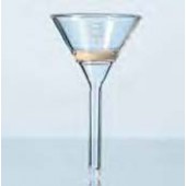 Entonnoir filtrant en verre DURAN® forme conique
