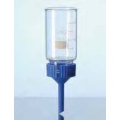 Unité de filtration en verre DURAN® avec support en polypropylène