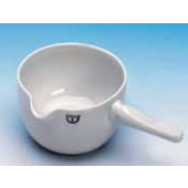 Capsule à manche avec bec verseur, en porcelaine