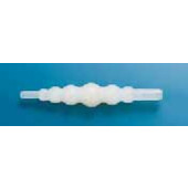 Raccord cannelé droit en polypropylène Pour tuyau Ø intérieur de 5 - 17 mm Longueur 110 mm