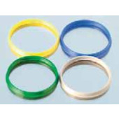 Bague anti-goutte bleue, en PP