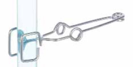 Pince pour tube, en acier inox 130 mm