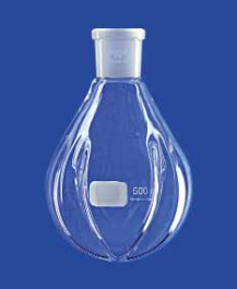 Ballon dessiccateur à col rodé pour substances pulvérulentes, en verre DURAN ®