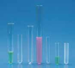 Tubes à essai et à centrifuger à usage unique, PS, Cylindrique 5 ml