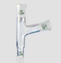Raccord à 3 rodages, en verre borosilicate 3.3