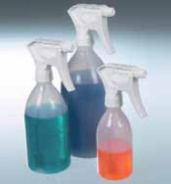 Flacons vaporisateurs TurnnSpray avec soupape Tête en bas, en PE/PP