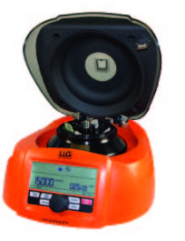 Mini centrifugeuse LLG uniCFUGE 5 avec minuteur et écran numérique