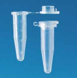 Microtubes, PP, avec capuchon verrouillable 2 ml PP, PLASTIBRAND