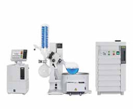 Système d'évaporation Rotavapor® R-100 avec refroidisseur à circulation F-105