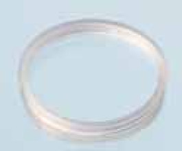 Bague anti-goutte transparente pour bouchon Premium, en TpCh260 Filetage 45 GL