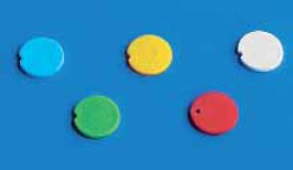 Bouchon de couleur en PP pour tubes à essai