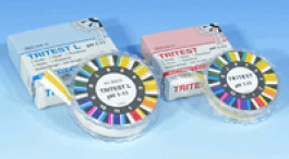 TRITEST L pH 1-11, rech. de 3 roul.