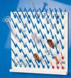 Egouttoir mural LaboPlast®, en PVC