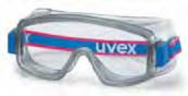 Lunettes panoramiques carbone vision 9307 Couleur noir/gris Verre clair/UV 2-1.2 uvex supravision extreme