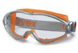 Lunettes panoramiques uvex ultrasonic 9302 Couleur orange/gris Verre incolore / UV 2-1,2 supravision HC-AF