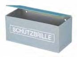 Boîte pour lunettes de protection Dimensions  intérieures(l x p x h) 180 x 85 x 75 mm