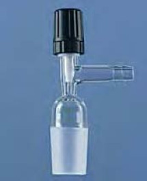 Robinet pour dessiccateur, en verre borosilicaté 3.3