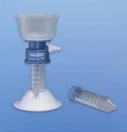 Unité de filtration conique avec membrane en PES, stérile Volume 50 ml Porosité 0,20 µm Ø 50 mm