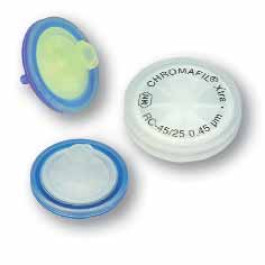 Filtre seringue CHROMAFILTM en cellulose régénérée