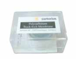 Membrane filtrante en polycarbonate type 230 Sartorius Type 23006 Seuil de rétention 0,40 µm Ø 47 mm