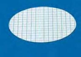 Membrane filtrante en nitrate de cellulose quadrillée vert Type 13806