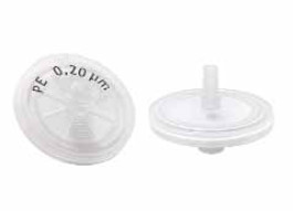 Filtre seringue LLG, PE, non stérile Seuil de rétention 0,20 µm Ø 13 mm Couleur naturelle