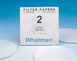 Papier filtre qualitatif type N° 2 filtration rapide