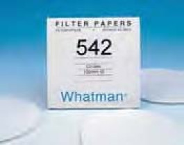 Papier filtre qualitatif type N° 542 filtration rapide