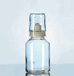 Flacon à capuchons DURAN ® Capacité 100 ml Ø 55 mm Hauteur 145 mm RN 19/17 Couleur clair