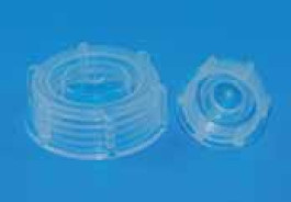 Bouchon pour flacon en polypropylène à col large PourFiletage  Ø extérieur 50 mm Pour flacons 500 ml