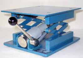 Support élévateur hydraulique Poids max. 25* kg Largeur 200 mm Longueur 230 mm Hauteur min. 91 mm Hauteur max. 285 mm