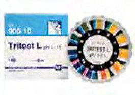 Papier indicateur de pH Tritest L Plage 1 - 11 pH