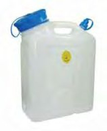 Robinet coudé pour bidons, PE-HD