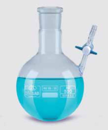 Ballon à azote à fond rond (Ballon Schlenk), en verre borosilicaté 3.3