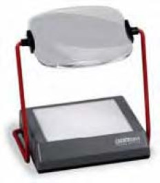 Support lumineux Mini-Light Box et loupe Mini-Magnifier