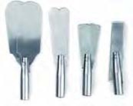 Tête d'agitation en inox pour récipients à col étroit Type 2 pale, filetage M6 Paled'agitation 90 mm