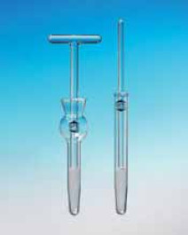 Homogénéiseur, ''Duo-Form'', verre borosilicaté 3.3 Capacité 15 ml Longueur pilon xdiam. ext. 250 x 15 mm Longueur mortier xdiam. ext. 155 x 19 mm Mortier verre clair Pilon avec tige