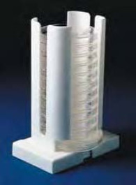 Support pour boites de Petri Largeur 90 mm Longueur 210 mm Hauteur 210 mm