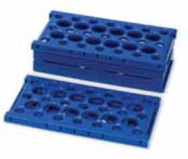 Portoir pour tubes pop-up, pliable, en PP