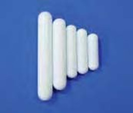 Barreau aimanté, cylindrique, en PTFE, pack eco